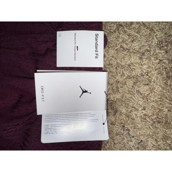 Jordan Sport Women's Bordeaux/Black Diamond Shorts - Picture 12 of 12